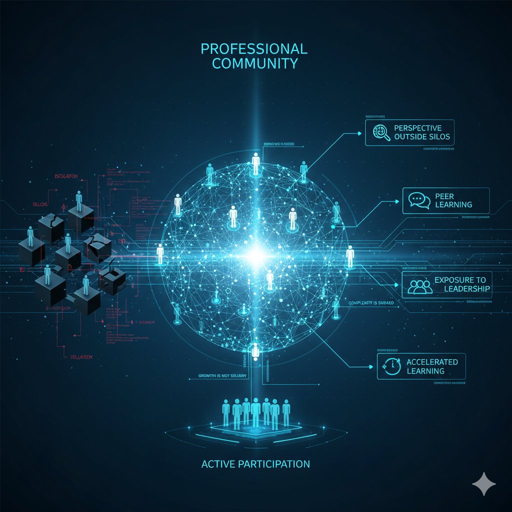 Professional communities and leadership growth